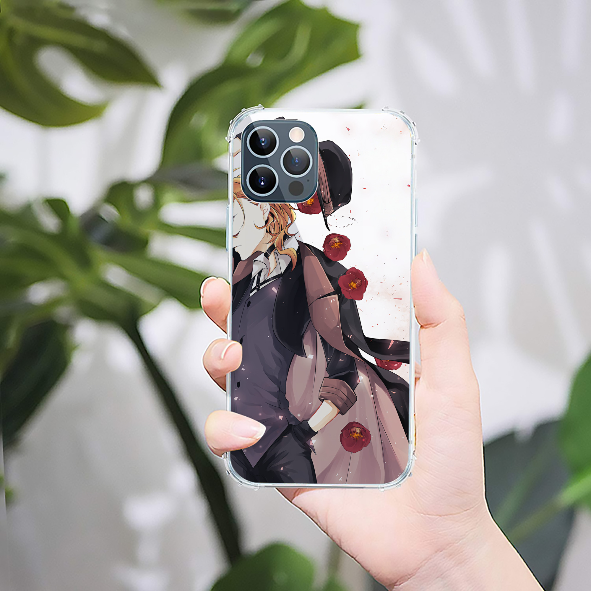 文豪ストレイドッグス Bungo Stray Dogs 【iPhone 12シリーズ対応】透明スマホケース（クリアソフトケース）